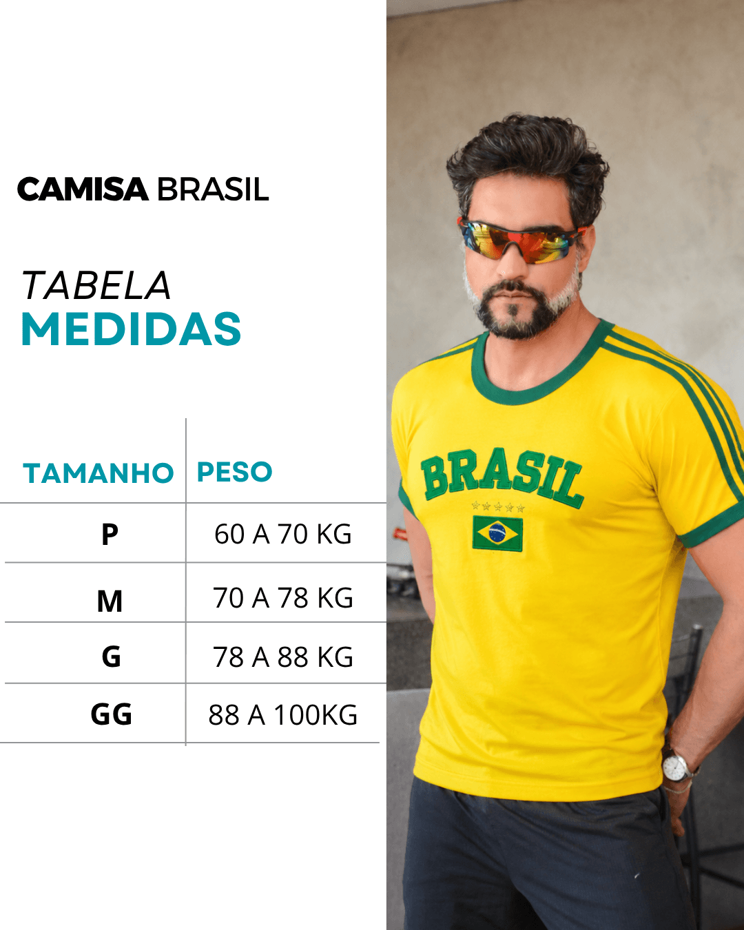 Camisa Brasil Edição Limitada