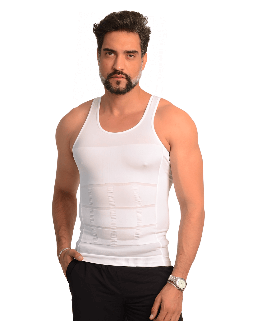 Camisa Masculina de Compressão Ultrafina Fit Shape Pro® + BRINDE
