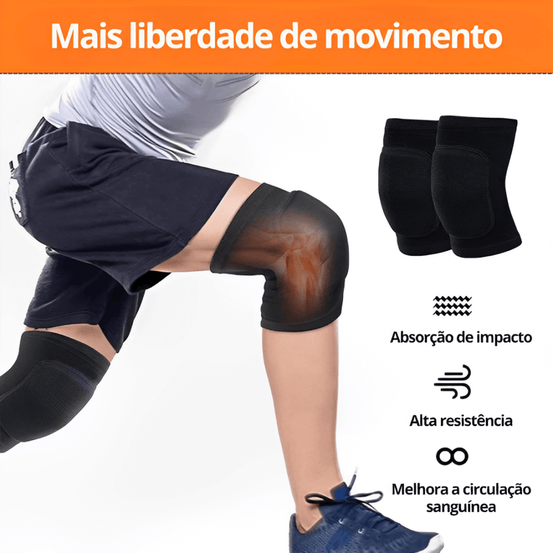 Joelheira Esportiva Anti-Colisão