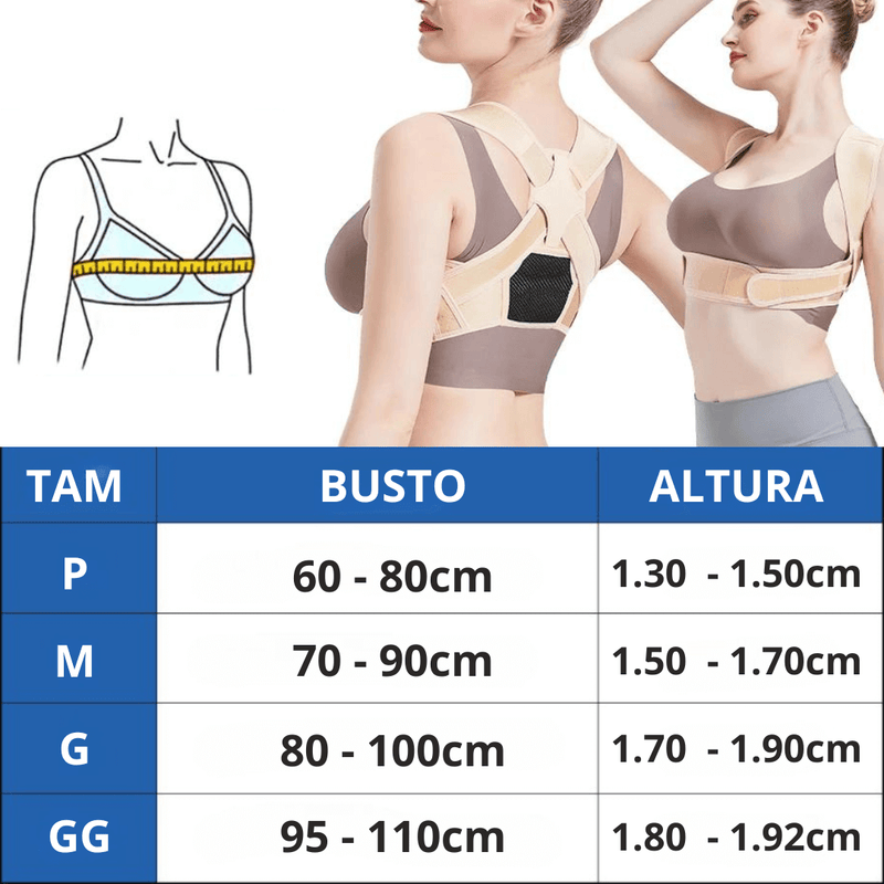 Posture Elevate® - Corretor Postural Ajustável